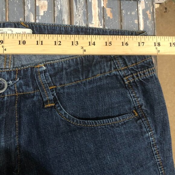 Old Navy Jeans Mid Rise Flare Jeans Womens 12 - Picture 8 of 11